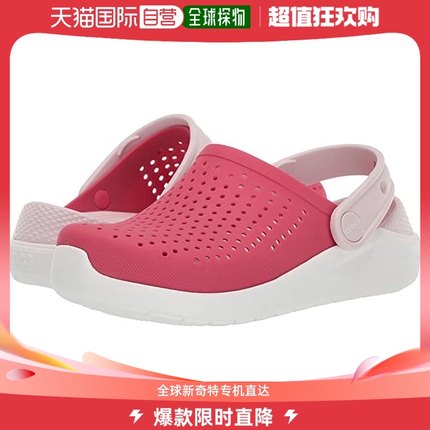 香港直邮潮奢 Crocs 女童LiteRide 木底鞋(小童/大童)童鞋