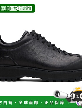 1h可退 香港直邮潮奢 Diemme 男士 黑色 Ampezzo 德比鞋 DI25FWAM