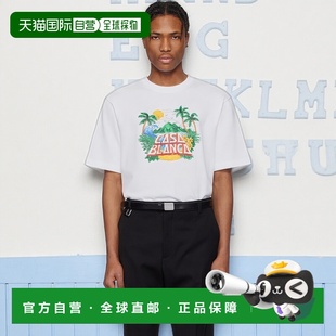 白色 Casa 恤 香港直邮Casablanca MS2 男士 Wave 1h可退 Beach