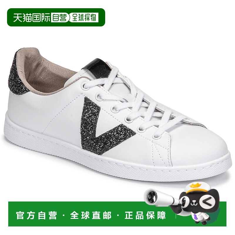 欧洲直邮Victoria  TENIS PIEL GLITTER 女士鞋子低帮板鞋 125188
