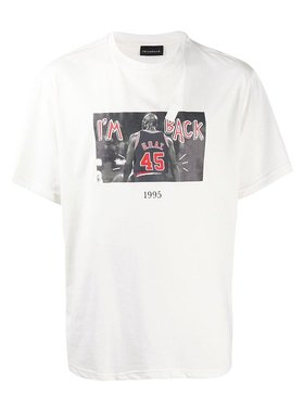 THROWBACK. 男士T恤 TBT45WHITE AW2020 白色 T-SHIRT MJ 45