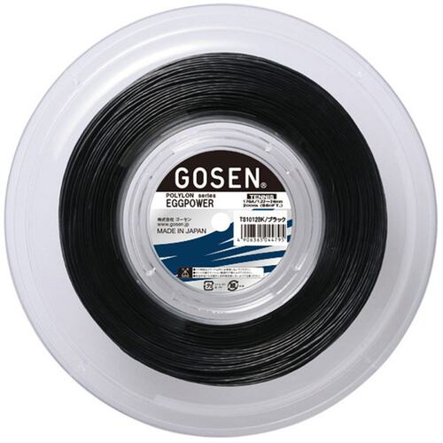日本直邮GOSEN Egg Power 17卷黑色网球肠 TS1012BK