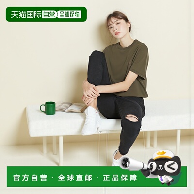 1h可退 日本直邮XLARGE 男女同款 基础圆领短袖T恤 复古拔染印花