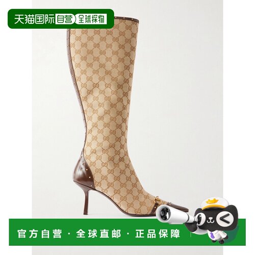 香港直邮Gucci古驰Savoy canvas-jacquard女士中【付后1h可退】