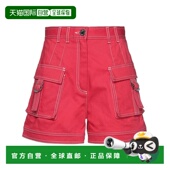 香港直邮潮奢 短裤 Balmain 1h可退 巴尔曼 女士 red红色 舒适时