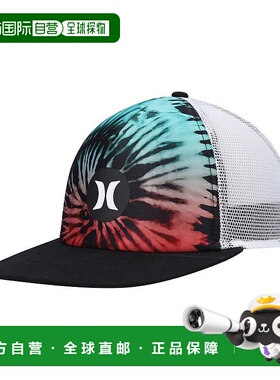 1h可退 【美国直邮】Hurley 男士黑白 Balboa 卡车司机按扣帽 个