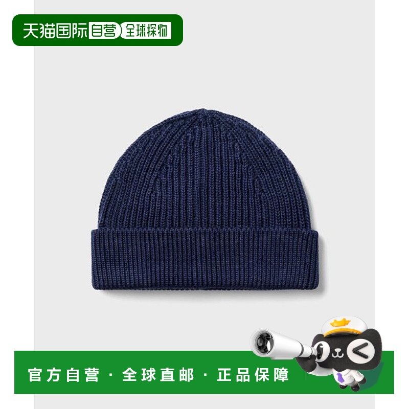 韩国直邮ANDERSEN-ANDERSEN 公用帽子BEANIE MEDIUM-Blue羊毛