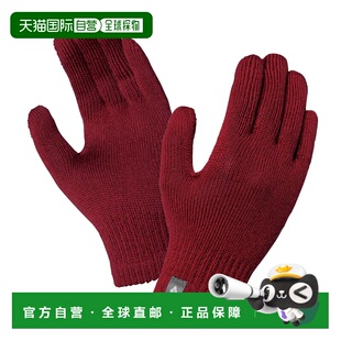 1h可退 香港直邮mont-bell 男童手套 1118316GARN CO 红色 Merino
