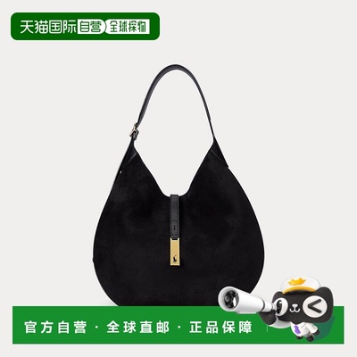 自营欧洲直邮RalphLauren拉夫劳伦 Polo大号绒面革单肩PoloID 包