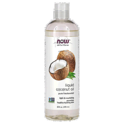 香港直邮Now诺奥液体椰子油亮泽保湿滋润滋养温和焕发活力473ml