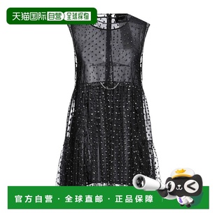 女士 二次方 香港直郵Dsquared2 舒 連衣裙 black黑色 短款 1h可退