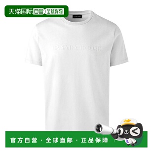 GOOSE 男士 1420M225 白色 T恤 香港直邮CANADA