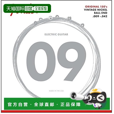 日本直邮芬达Original 150 Guitar Strings,Gauges, 3 Pack