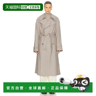 1h可退 香港直邮潮奢 Lemaire 女士 可拆卸内衬风衣 CO1127LF414