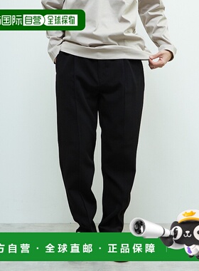 1h可退 日本直邮MEN'S MELROSE 男士修身剪裁中高腰休闲裤 A0451F