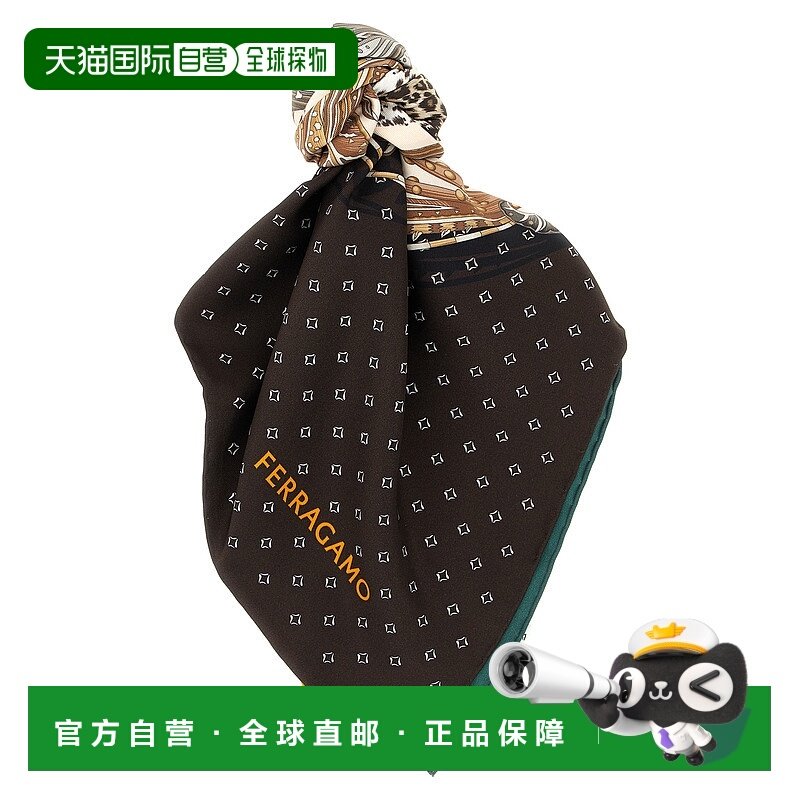 1h可退 香港直邮Salvatore Ferragamo 菲拉格慕 女士 'Madras' 印,服饰配件/皮带/帽子/围巾,围巾/丝巾/披肩,淘宝优惠券,粉丝福利购,淘宝优惠卷