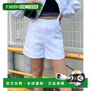 简约腰部设计 女士休闲短裤 长腿效果 日本直邮SPIRALGIRL 1h可退