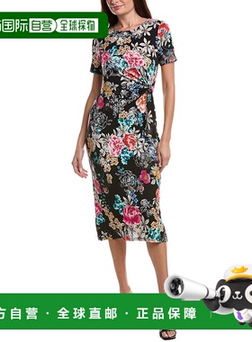 自营Johnny Was The Janie Favorite Side Tie Knit Dress - blac