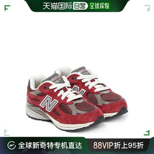 婴儿绒面革运动鞋 990V3 女童 Balance 童鞋 New 香港直邮潮奢