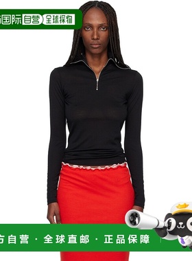 1h可退 香港直邮潮奢 Jil Sander 吉尔 桑达 女士 黑色 Lightweig