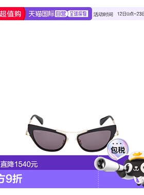 1h可退 香港直邮MAX MARA 女士眼镜 MM017201A AW2025 灰色 全框