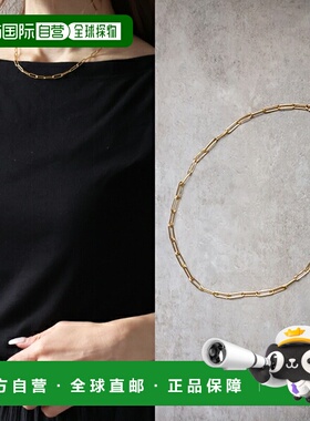 日本直邮TOM WOOD 项链金色16 英寸100072男女皆宜925 银配饰