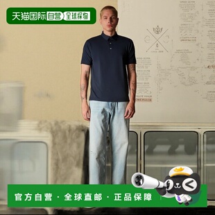 自营 members onlyMen's Polo Shirt - navy 美国奥莱直发男装