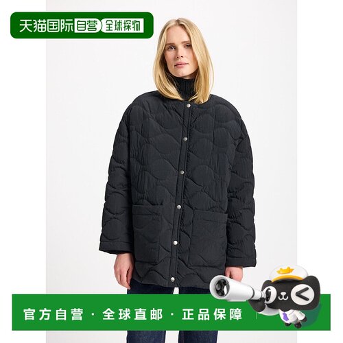 自营欧洲直邮Pyrenex Sienna 女款轻薄羽绒服 黑色