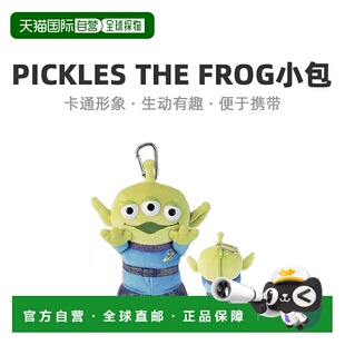 【日本直邮】Pickles The Frog玩具总动员三眼仔小包拉链挂件包