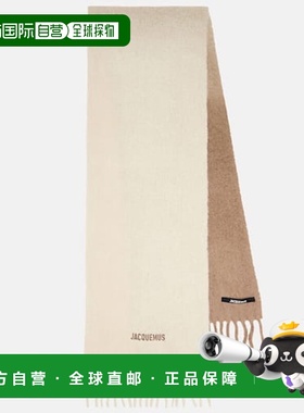 1h可退 香港直邮潮奢 Jacquemus 女士 L'echarpe Moisson 羊驼毛