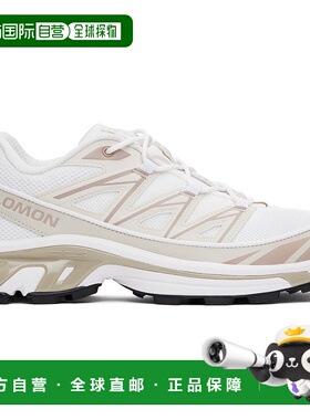 1h可退 香港直邮潮奢 salomon 萨洛蒙 女士 白色 & 米色 XT-6 Exp