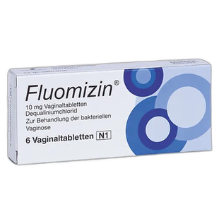 欧洲直邮Fluomizin细菌真菌感染阴道拴6粒10mg女性妇科瘙痒异味