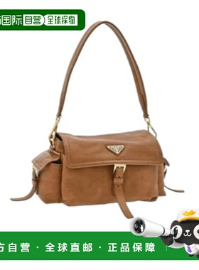 香港直邮Prada Explore 中号翻盖单肩包 1BD3942DX8VNOO