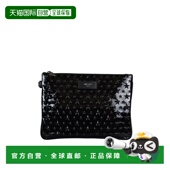 香港直邮Jimmy DEREK Choo 1h可退 周仰杰 男士 VERNI 迷你黑色钱