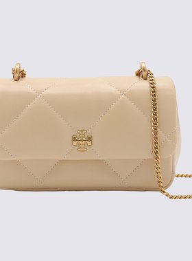 TORY BURCH 女士斜挎包 154710700 CO 黄色 迷你 KIRA 绗缝翻盖包