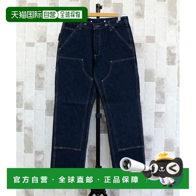 1h可退 日本直邮Carhartt男女同款宽松双层前幅丹宁工装裤 Rugged