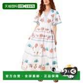 Hale Bob Journey亚麻长裙 自营 白色 美国奥莱直发连衣裙