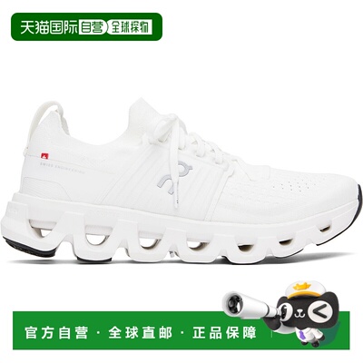 1h可退 香港直邮潮奢 On 男士 白色 Cloudswift 4 运动鞋 3MF1013