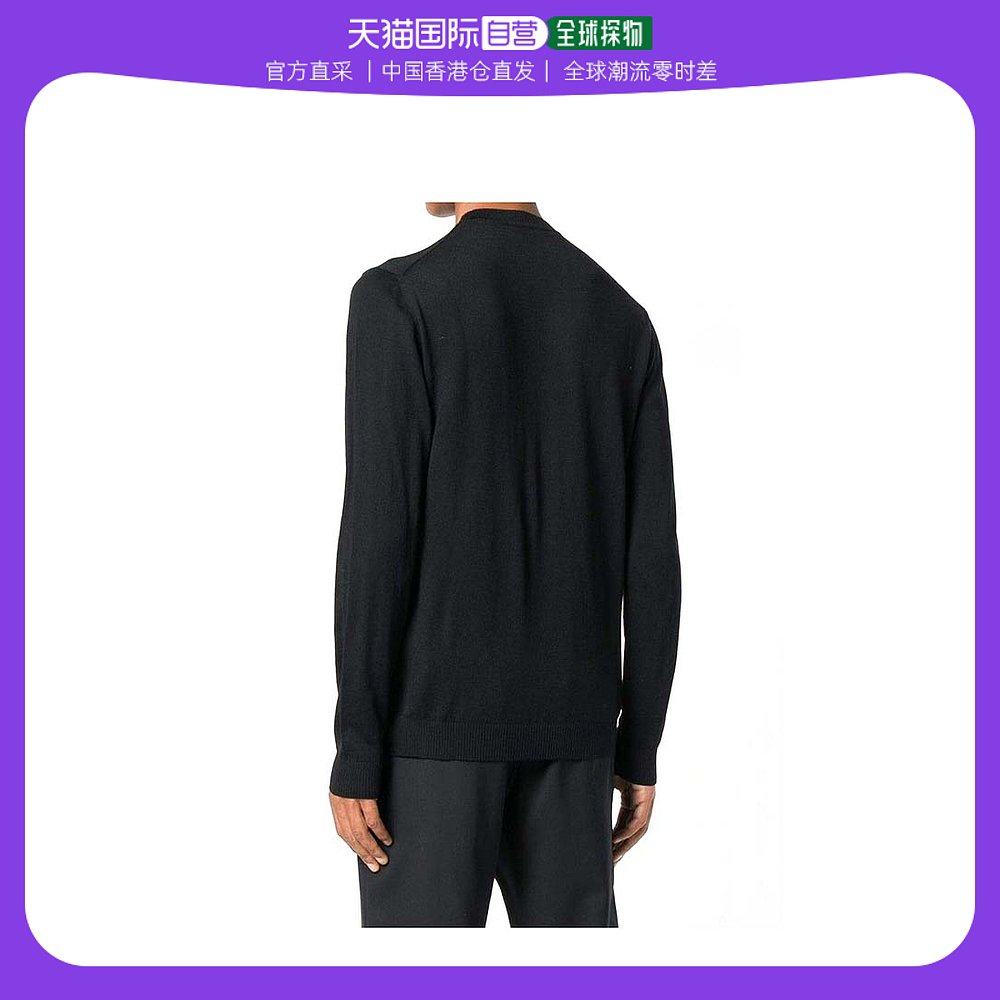 香港直邮Versace范思哲男士圆领毛衣提花水母图案柔软舒适宽松