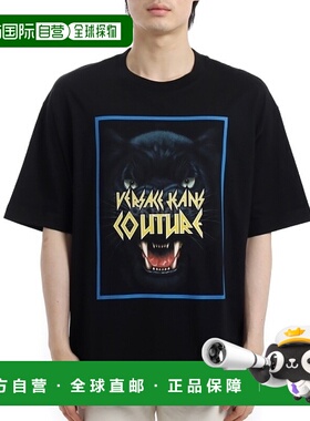 韩国直邮VERSACE 黑豹标志T恤 (899) 范思哲短袖78GAHS02CJ00S
