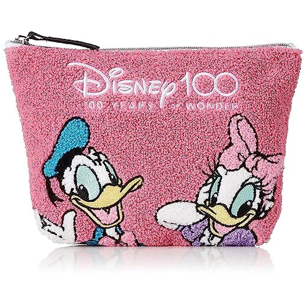 Disney迪士尼化妆包D100-PCH10刺绣包D100唐老鸭&黛西/10