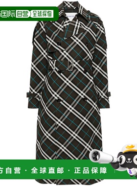 香港直邮BURBERRY 女士外套 8095300C1213 AW2024 绿色