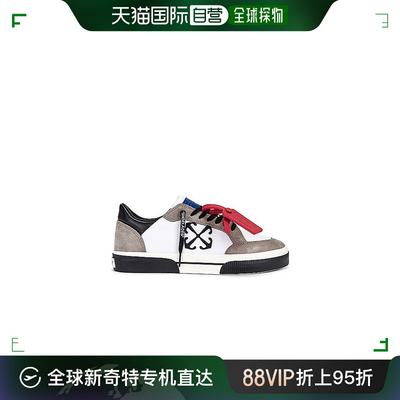 香港直邮潮奢 Off-White 男士 New Vulcanized 低帮绒面革鞋靴 OM