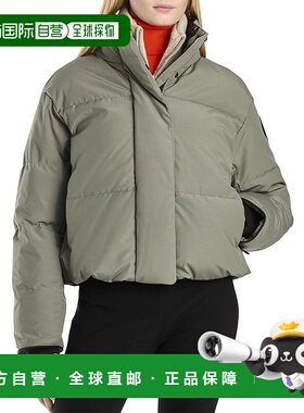 自营 Canada Goose Grandview剪裁黑标夹克-多色 美国奥莱直发