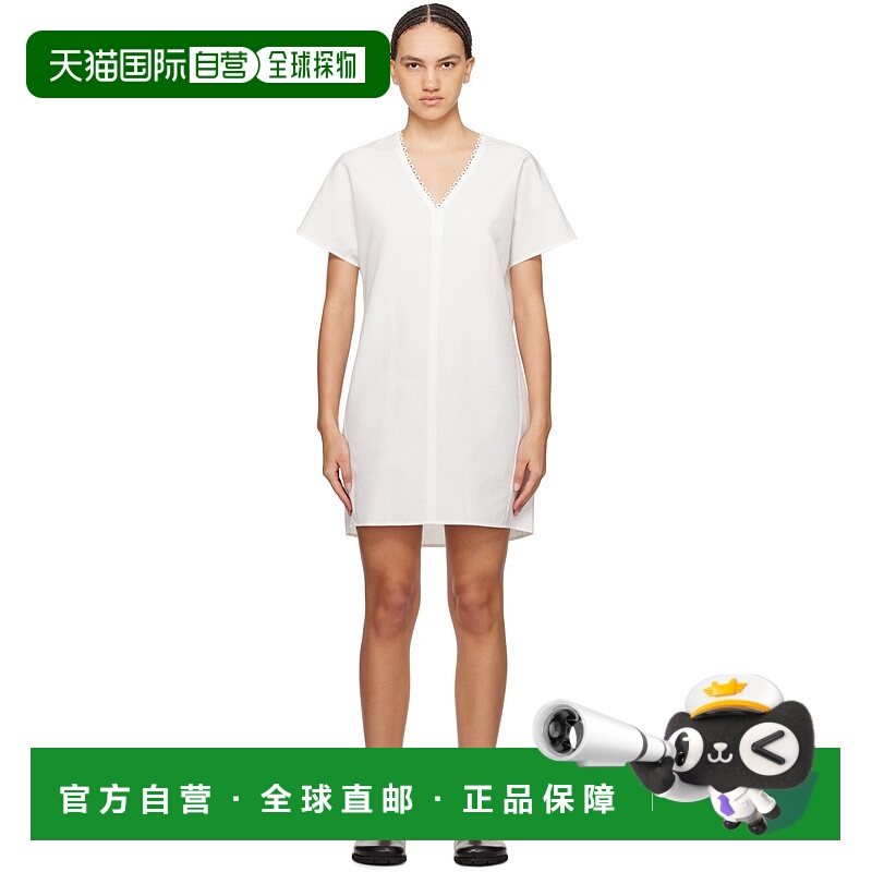 香港直邮潮奢 A.P.C. 女士 白色 Esme 连衣裙 COGXZF35085