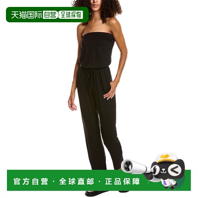 自营Michael Stars Penelope Straight Leg Jumpsuit - black 美