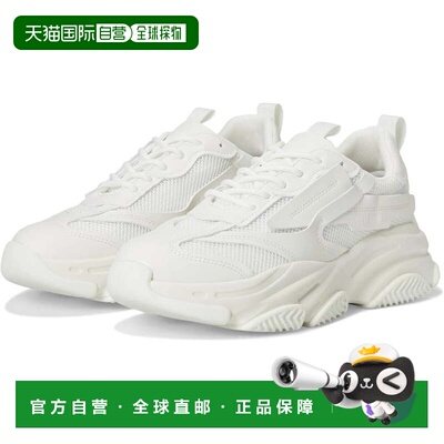 自营Steve Madden Possess Sneakers White Chunky Platform Shoe