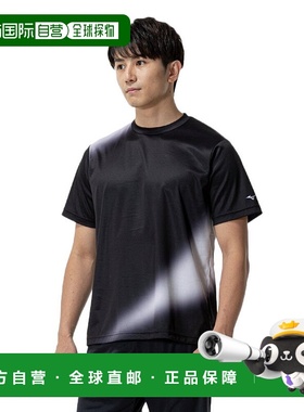 日本直邮MIZUNO 野球KISHO图形半袖T恤 运动T恤 美津浓12JACT1009