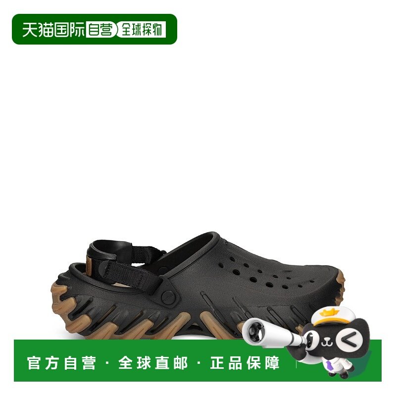 1h可退 香港直邮Crocs 卡骆驰 男士 黑色凉鞋 CR211675BLK