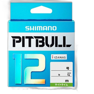日本直邮Shimano Pitbull 12 PLM62R 200m 1.5 号场地石灰